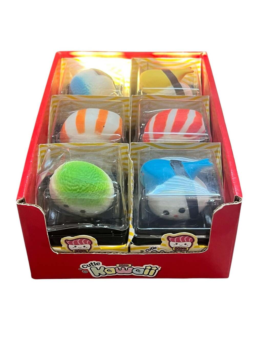 Ja-Ru Cutie Kawaii Sushi Puff Squishy Toy
